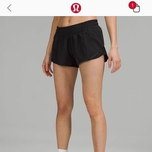 MAROON LULULEMON SHORTS